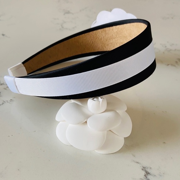 White Camellia Handcrafted Headband - Picture 7 of 7